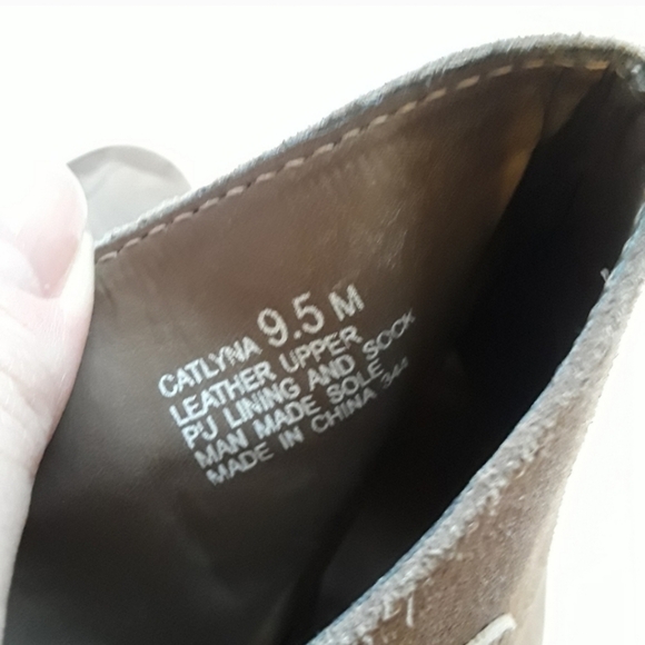 Steve Madden Catlyna peeptoe suede heels Size 9.5 - Picture 7 of 8